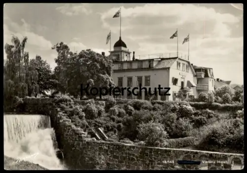 ALTE POSTKARTE LILLEHAMMER VICTORIA HOTELL FELDPOST 1940 Norway Norge Hotel postcard AK Ansichtskarte cpa