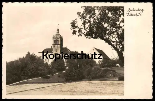 ALTE POSTKARTE BECKENBERG EIBAU 1942 OBERLAUSITZ IN SACHSEN Ansichtskarte AK cpa postcard