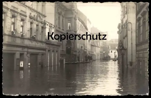 ALTE POSTKARTE HOCHWASSER CÖLN 1920 FRIEDRICH-WILHELM-STRASSE UNDERBERG KÖLN AM RHEIN flood inondation