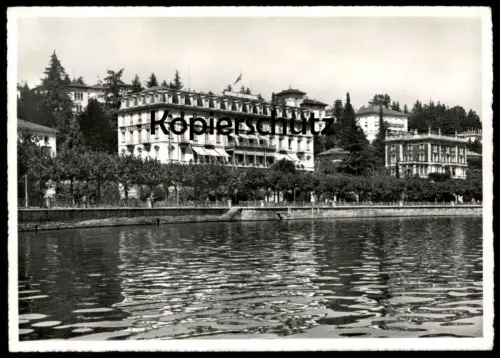 ALTE POSTKARTE LUGANO HOTEL SPLENDIDE 1959 cpa postcard Ansichtskarte AK