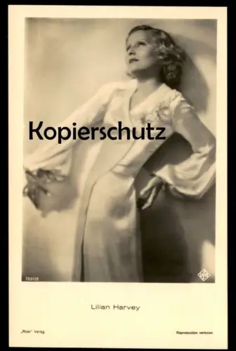 ALTE POSTKARTE LILIAN HARVEY FILM-SCHAUSPIELERIN UFA ROSS VERLAG Ansichtskarte AK postcard cpa