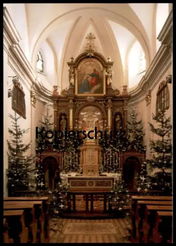 POSTKARTE KRÁLÍKY HORA MATKY BOZI HLAVNI OLTAR GRULICH MUTTERGOTTESBERG ALTAR ceska republika czech republic postcard