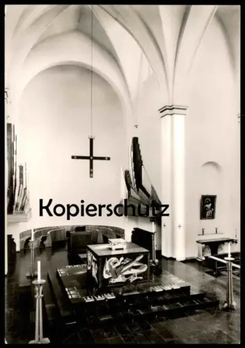 ÄLTERE POSTKARTE KÖLN NIEHL INNENANSICHT ST. KATHARINA-KIRCHE ORGEL organ church eglise Ansichtskarte AK cpa postcard