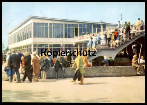 ÄLTERE POSTKARTE ERFURT 10 JAHRE IGA INTERNATIONALE GARTENBAUAUSSTELLUNG DER DDR BESUCHER