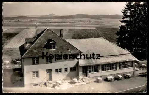 ÄLTERE POSTKARTE WALDCAFÉ BAD DÜRRHEIM BES. A. FISCHER Schwarzwald Ansichtskarte