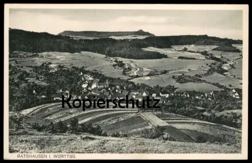 ALTE POSTKARTE RATSHAUSEN IN WÜRTTEMBERG PANORAMA Ansichtskarte AK cpa postcard