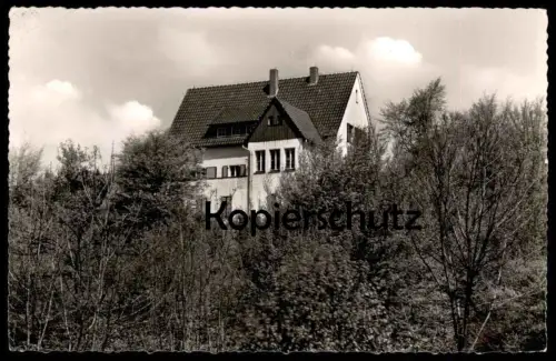 ÄLTERE POSTKARTE LUFTKURORT HEILIGENKIRCHEN EVANGELISCHES MÄDCHENHEIM Detmold Ansichtskarte