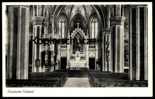 ALTE POSTKARTE FÜCHTORF WESTFALEN PFARRKIRCHE KIRCHE SASSENBERG church église Ansichtskarte AK postcard cpa