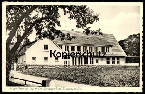 ALTE POSTKARTE KLOSTER OESEDE GEORGSMARIENHÜTTE JUGENDHERBERGE EIGENHEIM UNTERWESER EMS Ansichtskarte cpa postcard AK