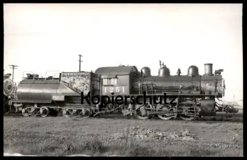 ALTE ORIGINAL POSTKARTE DAMPFLOK 1251 SOUTHERN PACIFIC LINES USA LOKOMOTIVE locomotive à vapeur steam train postcard AK