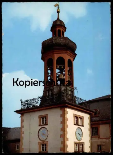 ÄLTERE POSTKARTE DARMSTADT SCHLOSS-GLOCKENSPIEL Glocke Glocken bell bells cloche cloches cpa postcard AK Ansichtskarte