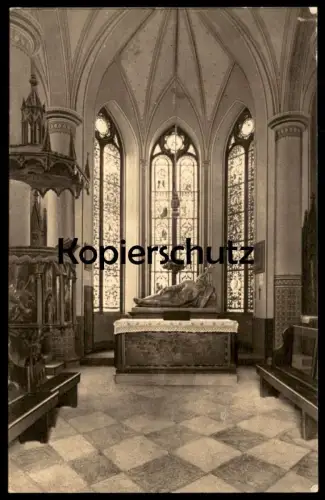 ALTE POSTKARTE WILHELMSHÖHE LÖWENBURG KAPELLE GRUFT Cassel Kassel Burg castle chateau cpa postcard AK Ansichtskarte