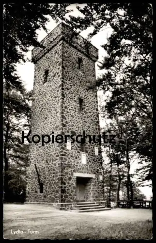 ÄLTERE POSTKARTE LYDIA-TURM LYDIATURM WASSENACH EIFEL Brohltal Ansichtskarte