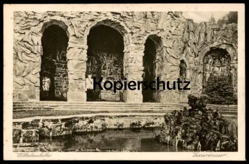 ALTE POSTKARTE WILHELMSHÖHE VEXIERWASSER Cassel Kassel cpa postcard AK Ansichtskarte