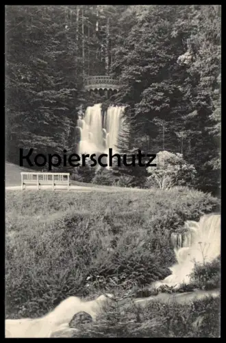 ALTE POSTKARTE CASSEL TEUFELSBRÜCKE WASSERFALL Kassel cpa postcard AK Ansichtskarte