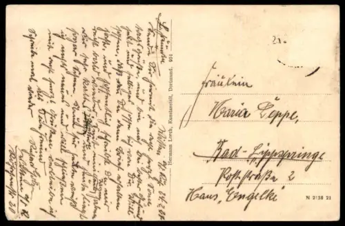 ALTE POSTKARTE WITTEN AN DER RUHR BERGERDENKMAL MIT RUHRTAL Ansichtskarte