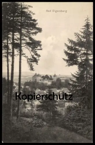 ALTE POSTKARTE BAD ELGERSBURG PANORAMA THÜRINGEN Ansichtskarte postcard cpa AK