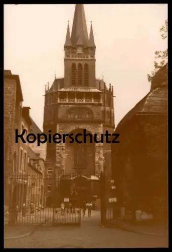 ALTES ORIGINAL FOTO AACHEN INNENSTADT 1976 Aken Aix-la-Chapelle Photo 13 cm x 9 cm