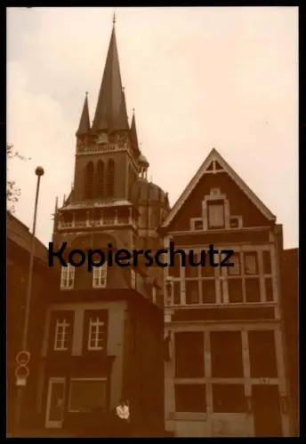 ALTES ORIGINAL FOTO AACHEN INNENSTADT PARKVERBOT 1976 Aken Aix-la-Chapelle Verkehrsschild Photo 13 cm x 9 cm