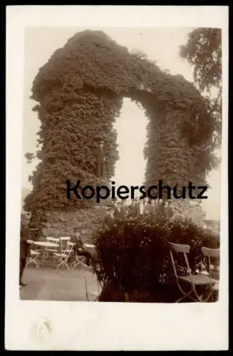 ALTE FOTO POSTKARTE ROLANDSBOGEN STUDENTEN STUDENTIKA ROLANDSECK RHEIN Remagen Photo Siebengebirge