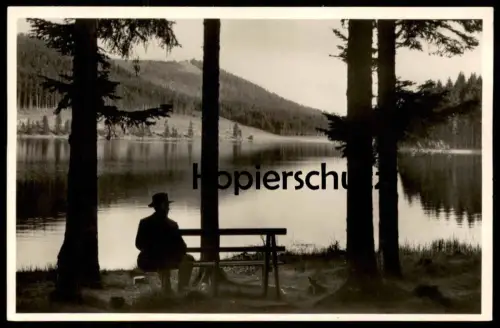 ALTE POSTKARTE ALTGLASHÜTTEN WINDGFÄLLWEIHER SCHWARZWALD Ansichtskarte