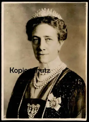 ALTE KARTE KÖNIGIN VICTORIA VON SCHWEDEN AUF DER INSEL MAINAU Sverige Suede Sweden