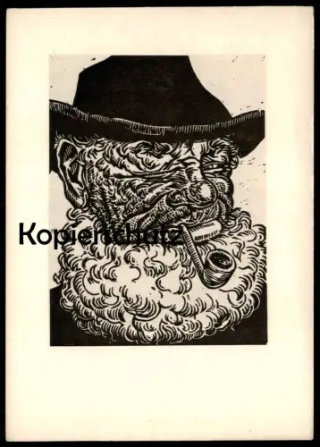 ÄLTERE POSTKARTE HAMBURG ELBFISCHER FINKENWÄRDER PAUL HELMS pipe Ansichtskarte AK postcard cpa