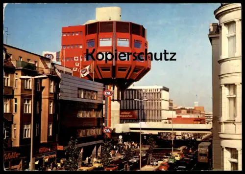 ÄLTERE POSTKARTE BERLIN-STEGLITZ BIERPINSEL MODEHAUS C&A TCHIBO PERSIL WERBUNG VERLAG KUNST UND BILD AK cpa postcard