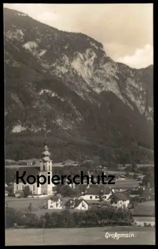 ALTE POSTKARTE GROSSGMAIN PANORAMA SALZBURG ÖSTERREICH Großgmain Austria Autriche AK Ansichtskarte cp