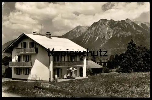 ALTE POSTKARTE OBERSTDORF ALLGÄU HAUS RENATE Ansichtskarte AK cpa postcard