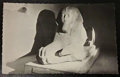 Alte Ansichtskarte Sphinx Amenemhet II. Antik Altägyptischer König Pharao
