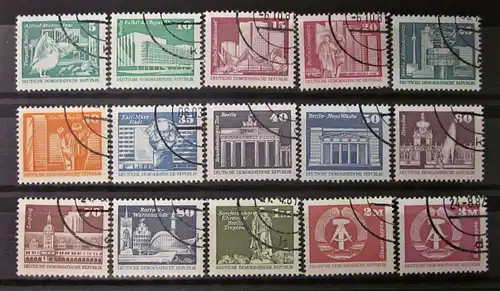 Briefmarken Freimarken DDR Sammlung