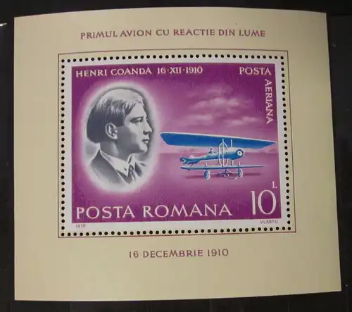 Briefmarken Pioniere der Luftfahrt Rumänien 1978
Ungebraucht Gummiert .