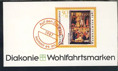 1984/90 15 Markenheftchen Wohlfahrt, Diakonie, Sport, Rotkreuz