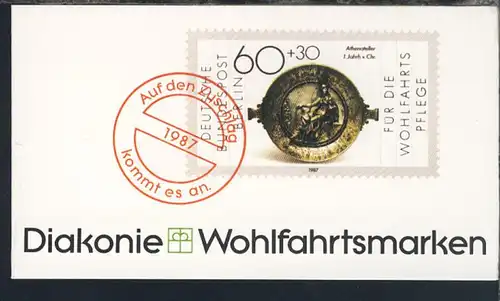 1984/90 15 Markenheftchen Wohlfahrt, Diakonie, Sport, Rotkreuz