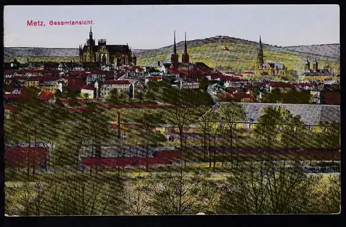 Adlerstempel POSTÜBERWACHUNGSSTELLE DES GOUVERNEMENTS METZ