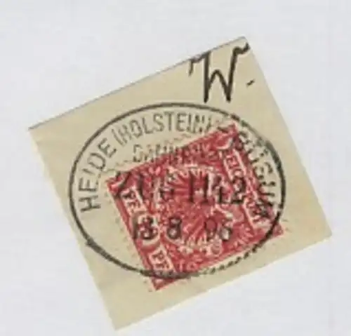 HEIDE (HOLSTEIN)-BÜSUM ZUG 1142 13.8.96 auf Bf.-Stück