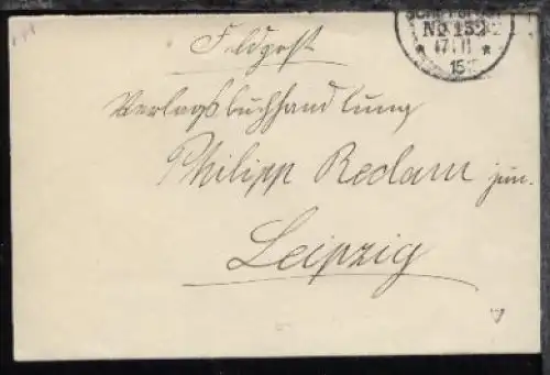 KAIS. DEUTSCHE MARINE-SCHIFFSPOST No 132 17.11.15 (= SMS Braunschweig)