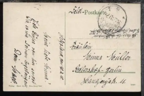 KAIS. DEUTSCHE MARINE-SCHIFFSPOST No 217 (20.3.)18 (= II. Geleit-Halbflottille)