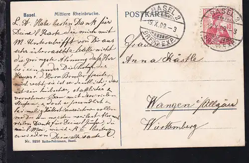 Basel Mittlere Rheinbrücke