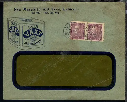 PLK 422 22.3.1922 auf Firmen-Fenster-Bf. 