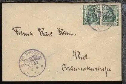 MSP 47 4.6.13 SMS Strassburg auf Bf. von der Mittelmeerstation