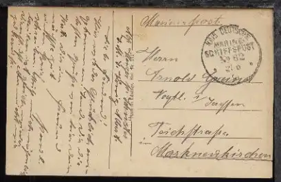 MSP 62 21.6.16 SMS König Albert auf AK