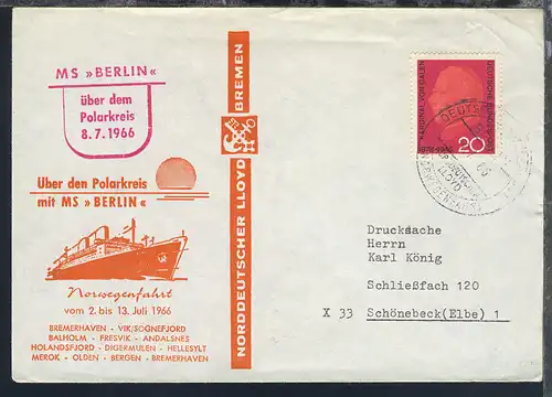 MS Berlin 10 verschiedene Sonder-Umschläge (007/012, 014/017) 