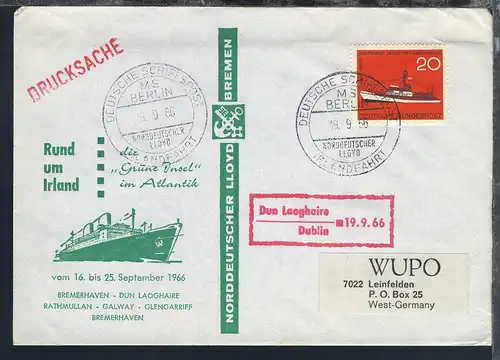 MS Berlin 10 verschiedene Sonder-Umschläge (007/012, 014/017) 