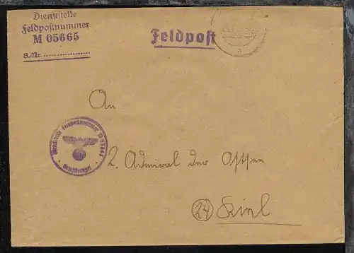 Tarn-Stpl. 06.6.44 + Dienststellen-L4 + BfSt. M 05665 (Sperrversuchs-Kommando 