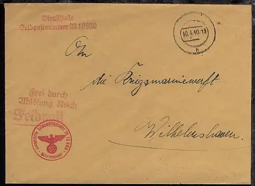 Tarn-Stpl. 30.4.40 + Dienststellen-L2 + BfSt. M 10680 (6. Minensuch-Flottille) 