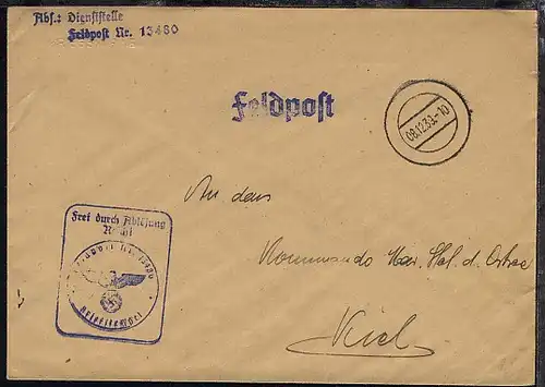 Tarn-Stpl. 08.12.39 + Dienststellen-L2 + BfSt. 13480 (3. Vorposten-Flottille) 