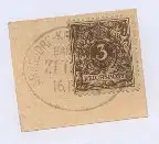 ARNSDORF-KAMENZ (SACHSEN) ZUG 1118 16.12.97 auf Bf.-Stück