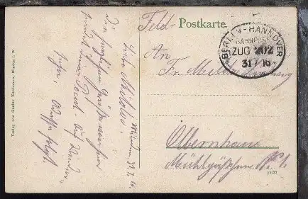 BERLIN-HANNOVER ZUG 202 31.7.16 auf FP-CAK